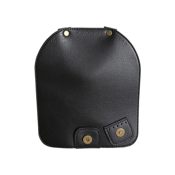 Chiusura per borsa con bottone magnetico - Nero/Bronzo - Go Handmade
5