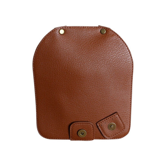 Chiusura per borsa con bottone magnetico - Marrone/Bronzo - Go Handmade
5