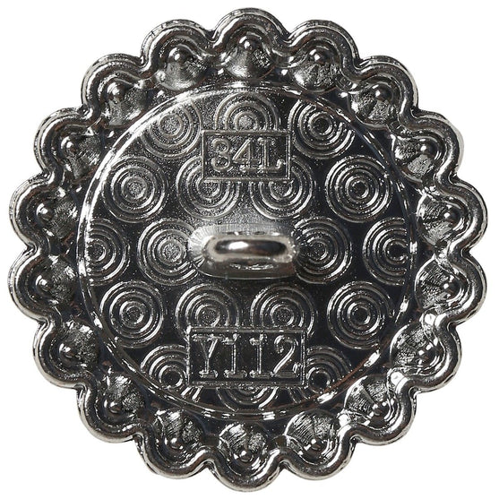 Bottoni perla e pietr - 21 mm - 4 pz - Go Handmade
2