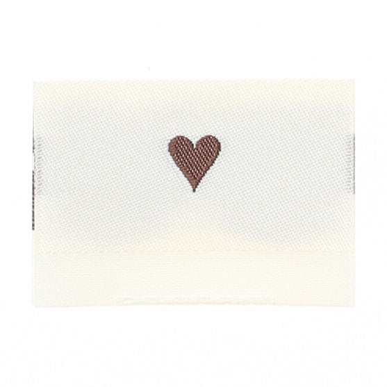 10 Etichette - Made with love - 1 cuore - Go Handmade
2