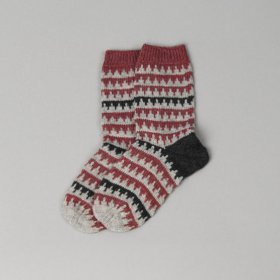 Socks in Fair Isle pattern
4