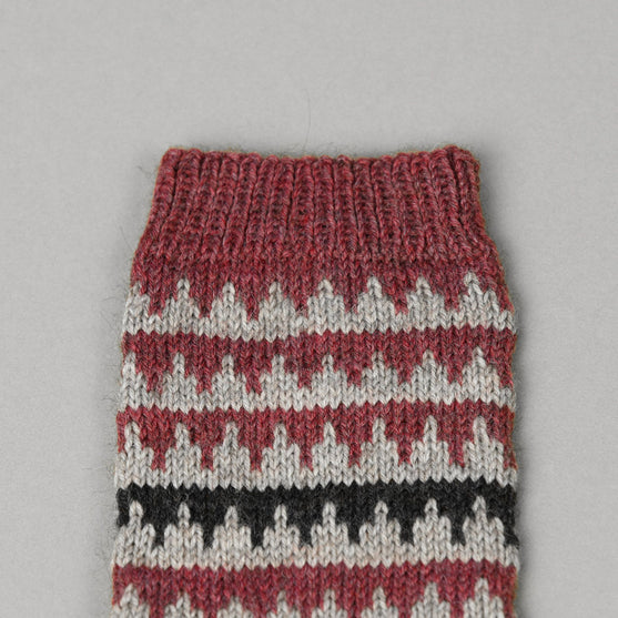 Socks in Fair Isle pattern
6