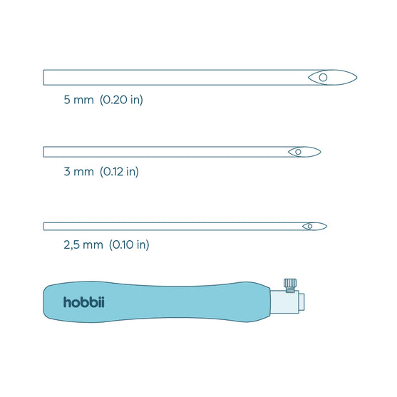 Set Punch Needle con punte intercambiabili - Hobbii
8