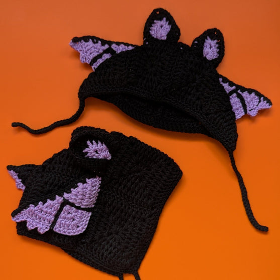 Baby Boo Bonnets - Trio di cappellini di Halloween
4