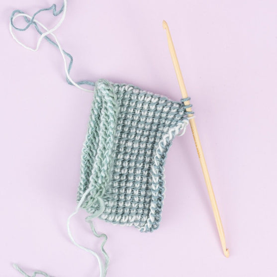 Uncinetto tunisino doppio in bamboo - 20 cm - Hobbii
4