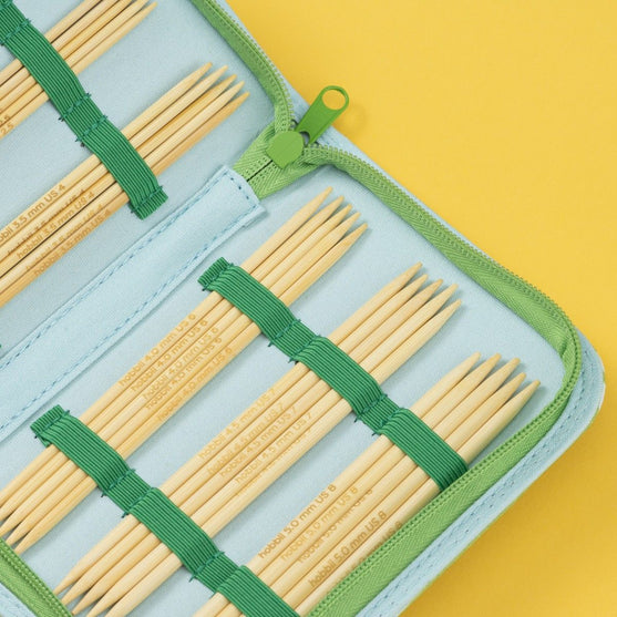 Set di ferri a doppia punta in bamboo - 15 cm - Hobbii
4