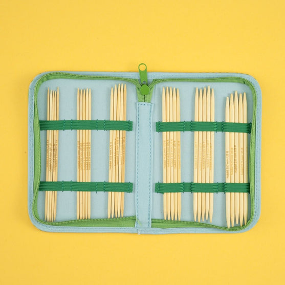 Set di ferri a doppia punta in bamboo - 15 cm - Hobbii
6