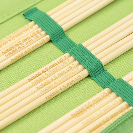 Set di ferri a doppia punta in bamboo - 20 cm - Hobbii
4