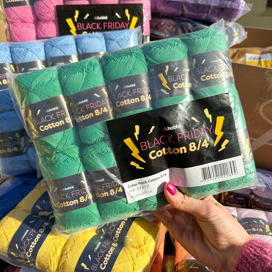 Black Friday Cotton 8/4 Color Pack (Edizione Limitata) - Hobbii
3