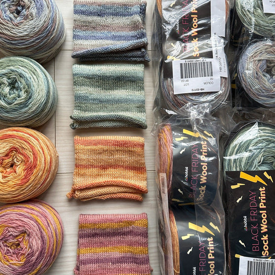 Black Friday Sock Wool Print Color Pack (Edizione Limitata) - Hobbii
3