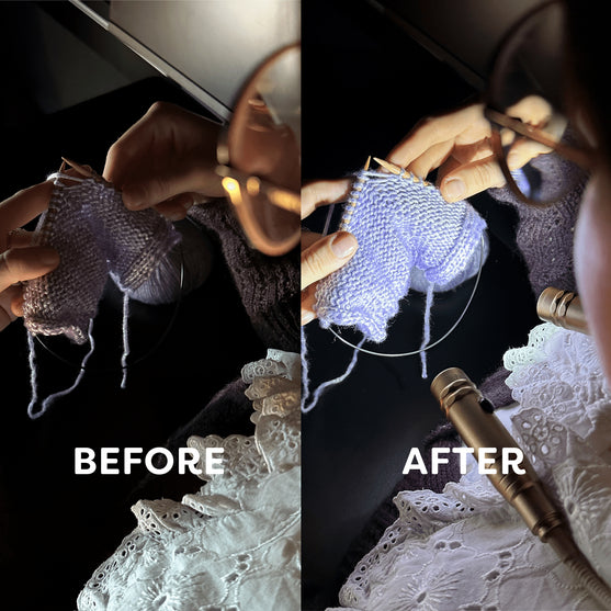 Punto luce da collo Deluxe - Champagne - Hobbii
9