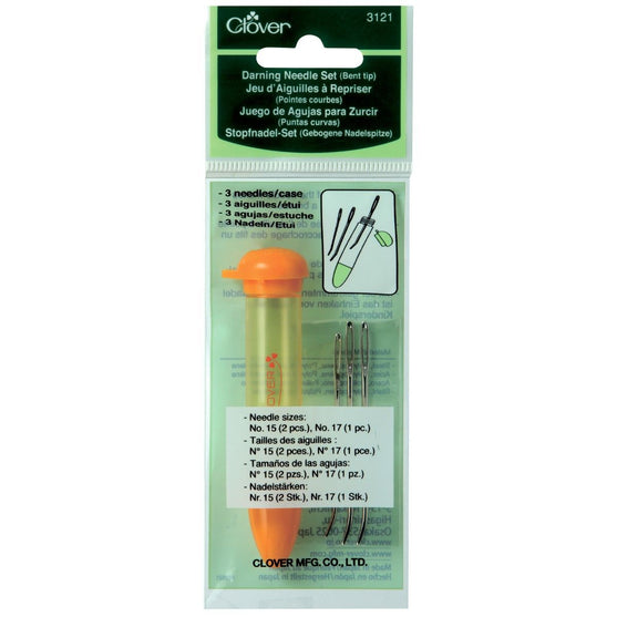 Aghi da lana con punta piegata - 3 pz - Clover
2