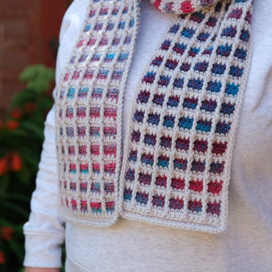 Neon Grid - Sciarpa
4