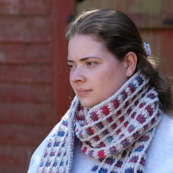 Neon Grid - Sciarpa
5