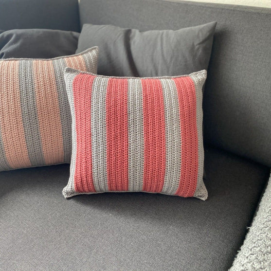 Cuscino in cotone a strisce – Square
5