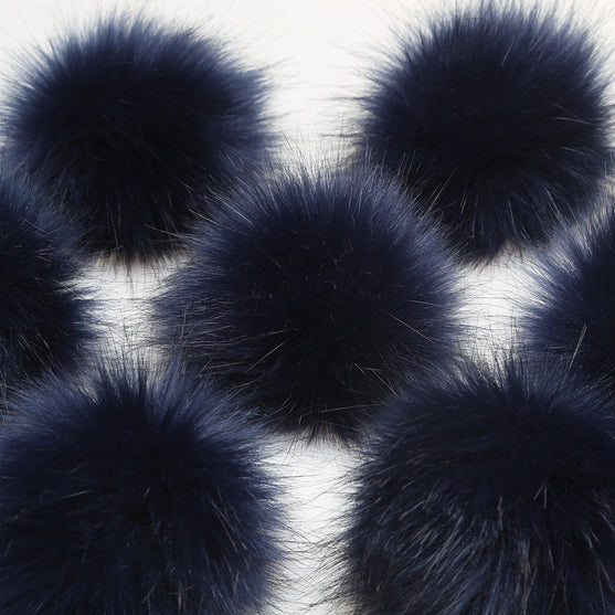 Pon-Pon - Blu Scuro - Go Handmade
2
