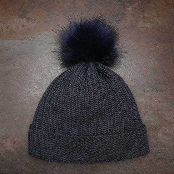 Pon-Pon - Blu Scuro - Go Handmade
3