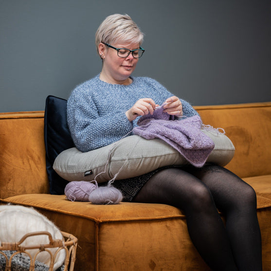 Cuscino posturale per lavoro ad uncinetto Deluxe - Hobbii
7