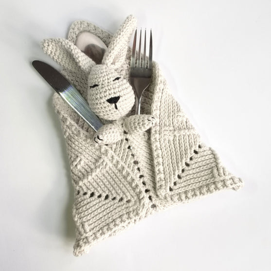 Ninka - Tovagliolo con coniglietto
3