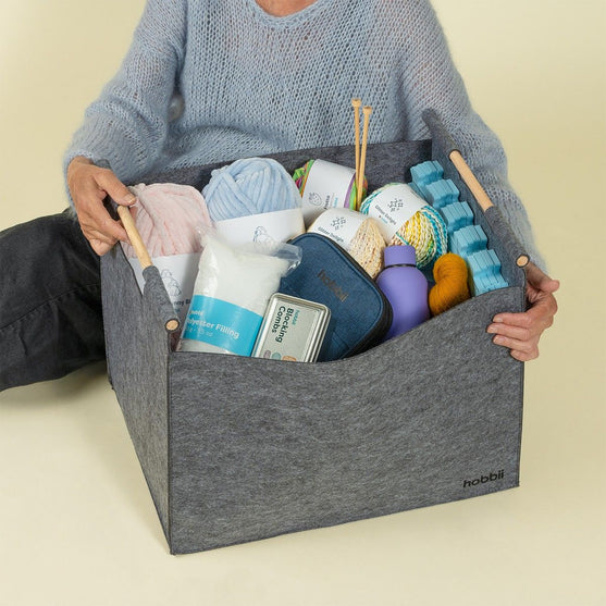 Cestino grande in feltro - Hobbii
3