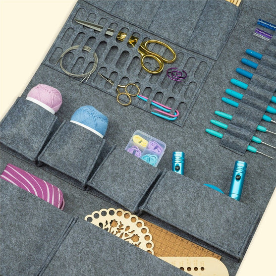 Contenitore da parete in feltro - Hobbii
3