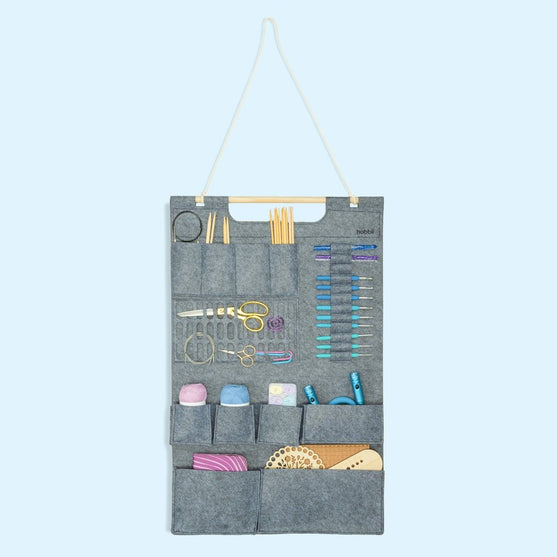 Contenitore da parete in feltro - Hobbii
4
