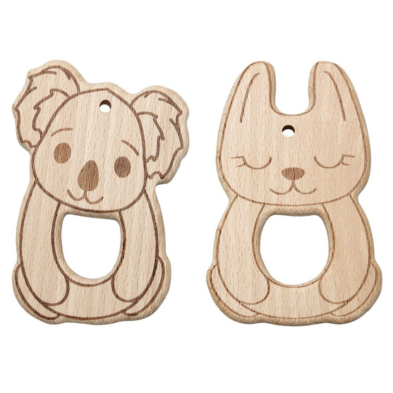Massaggia gengive in legno - Go Handmade
3