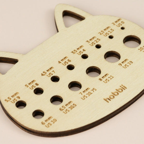 Calibro per ferri da maglia - Gatto - Hobbii
2