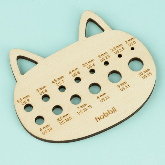 Calibro per ferri da maglia - Gatto - Hobbii
3