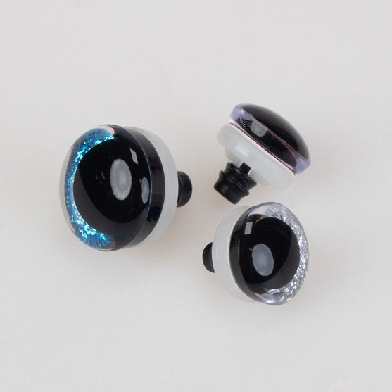 Occhi di sicurezza glitterati - Medio - Go Handmade
3