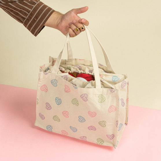 Shopper in tela con chiusura a lacci - Hobbii
5