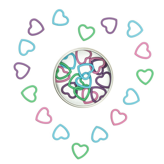 Segnamaglie in metallo - Cuore - Hobbii
4