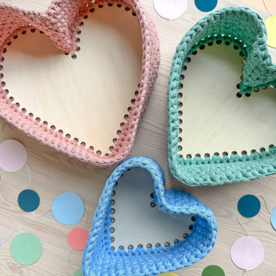Base per cestino - Cuore - Hobbii
4