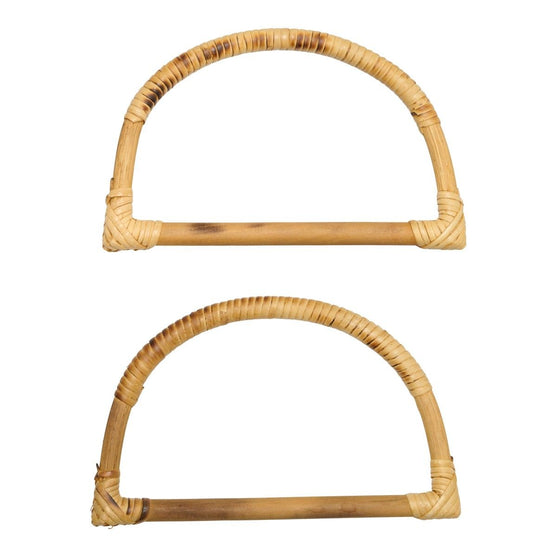 Manici per borsa in Bamboo - Forma a D - Hobbii
2