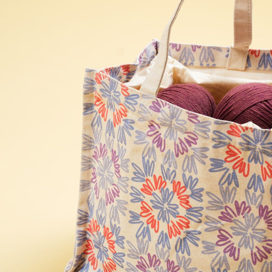 Shopper in tela con chiusura a lacci - Hobbii
3