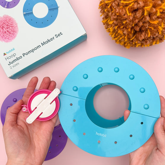 Set per pon-pon Hoop Jumbo - Hobbii
3