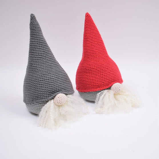 Gnomo timido con cappello di Natale - Grande
3