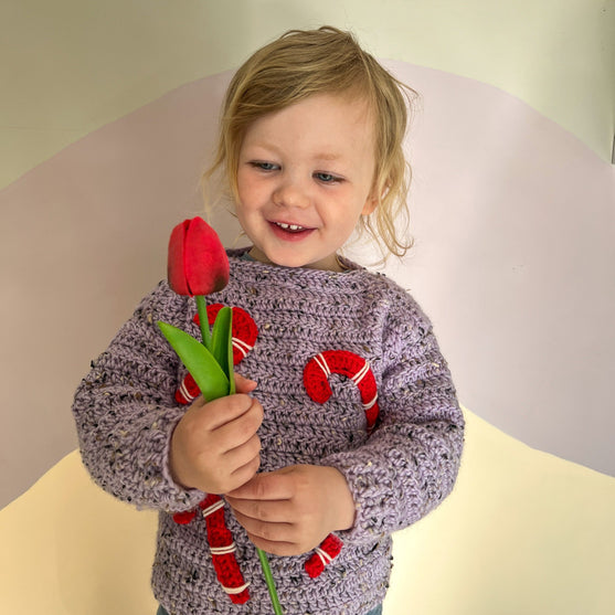 Candy Canes - Maglione per bambini
4