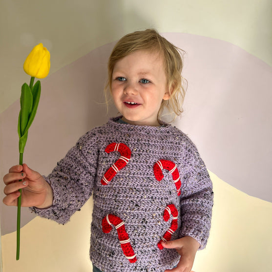 Candy Canes - Maglione per bambini
7