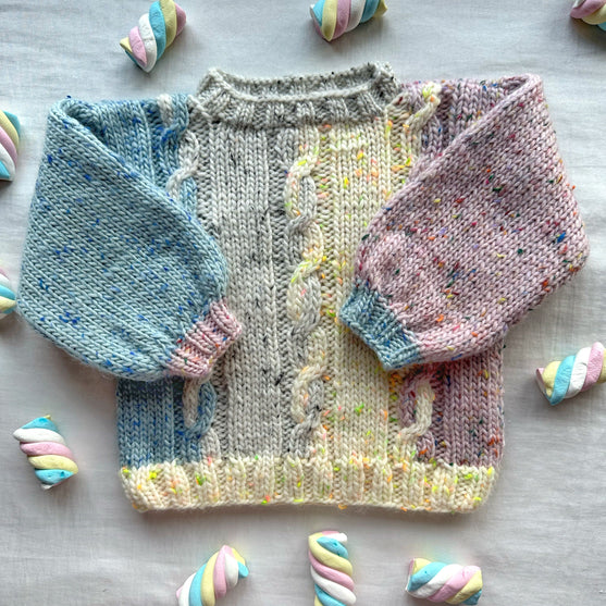 Marshmallow Swirls - Maglione per bambini
4