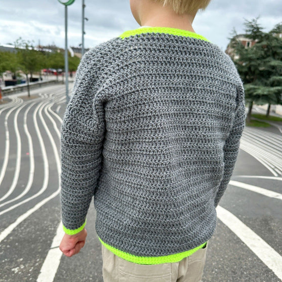 Contrast Cardi - Cardigan per bambini
2