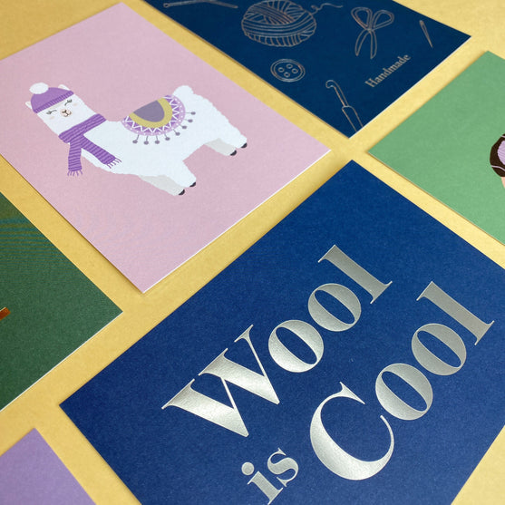 Cartoline - 6 pz - Wool Is Cool - Hobbii
6