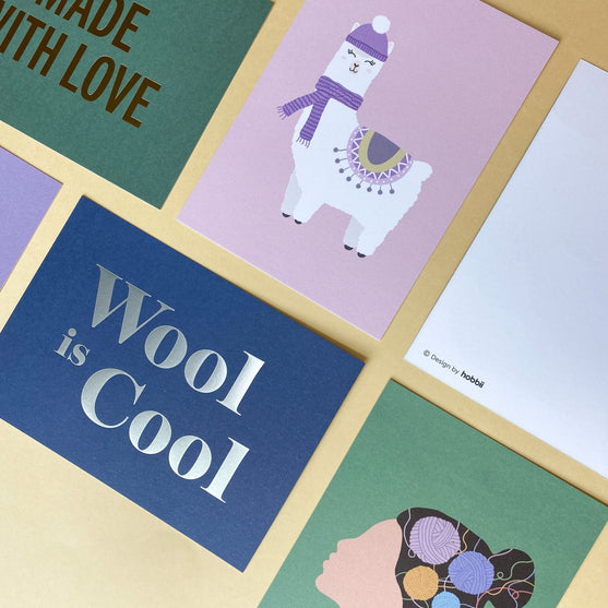 Cartoline - 6 pz - Wool Is Cool - Hobbii
5