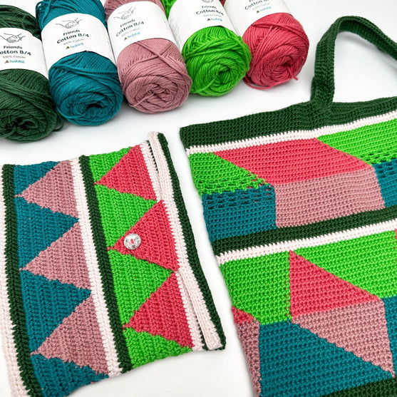 Retro - Borsa e astuccio
7