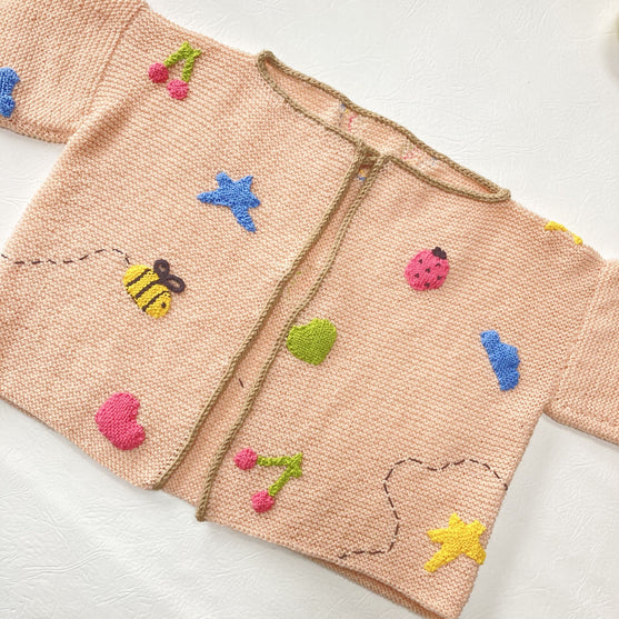 Applique Jacket - Cardigan per bambini
7