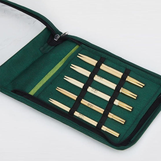 Bamboo - Set principiante - Ferri circolari intercambiabili - KnitPro
2