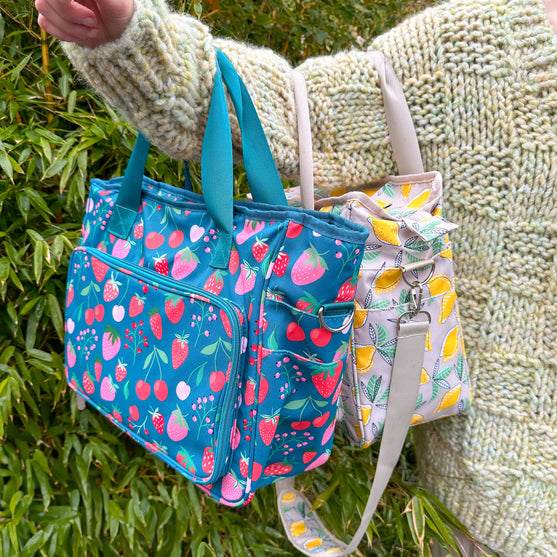 Borsa porta gomitoli stampata - Hobbii
7