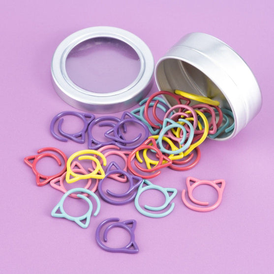 Segnamaglie in metallo - gatto - Hobbii
2