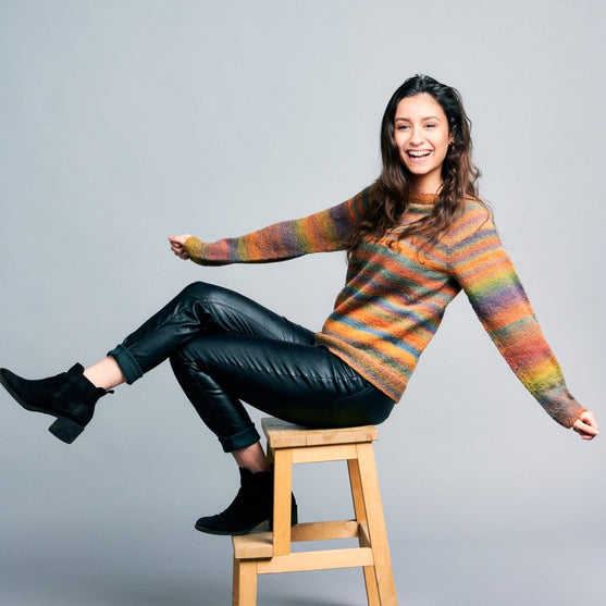 Mette - Maglietta Top-down
4