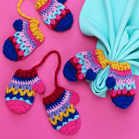 Mini Mitten - Muffole per tovaglioli
6